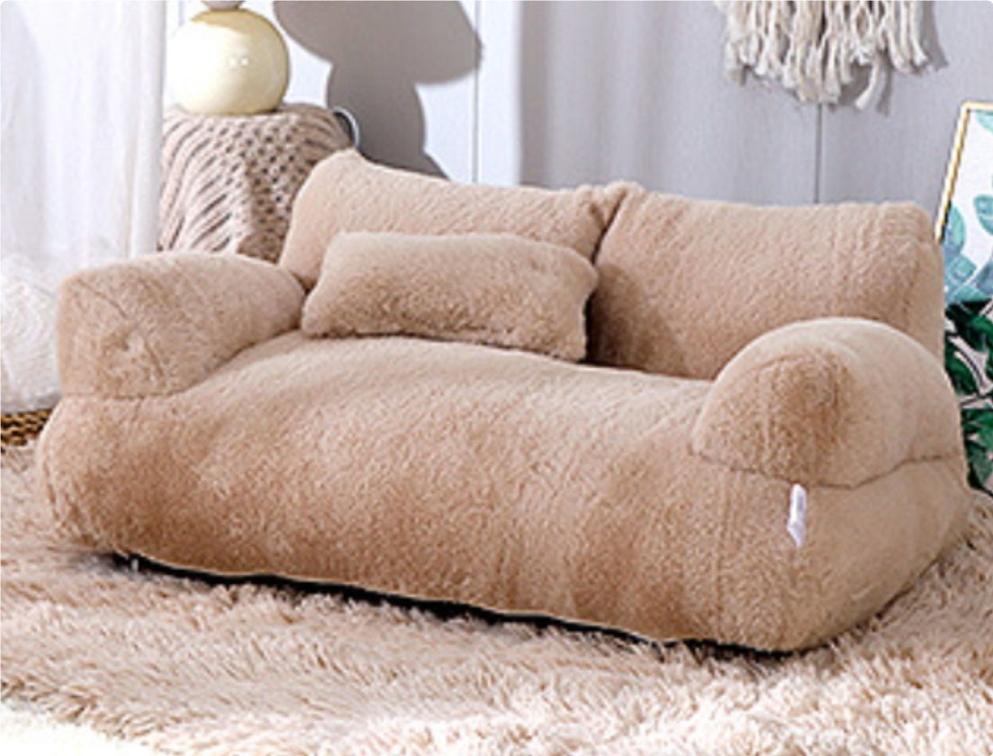 Luxury Plush Pet Sofa