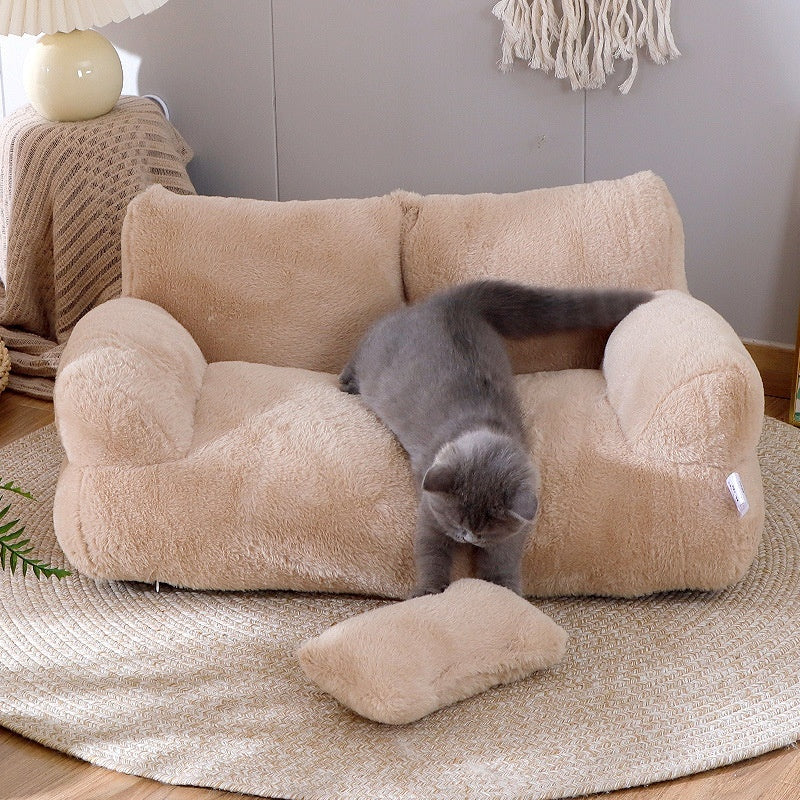 Luxury Plush Pet Sofa