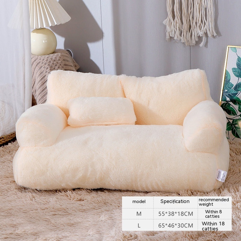 Luxury Plush Pet Sofa