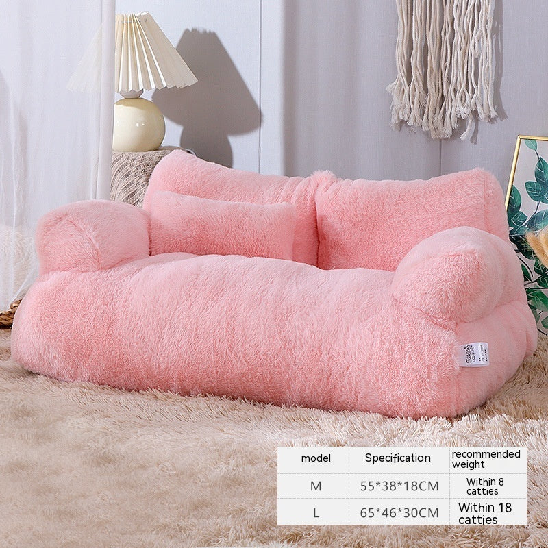 Luxury Plush Pet Sofa
