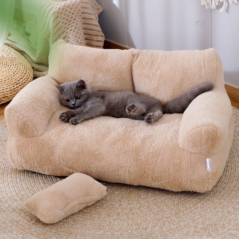 Luxury Plush Pet Sofa