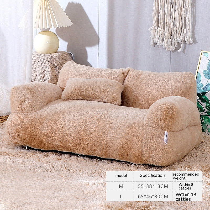 Luxury Plush Pet Sofa