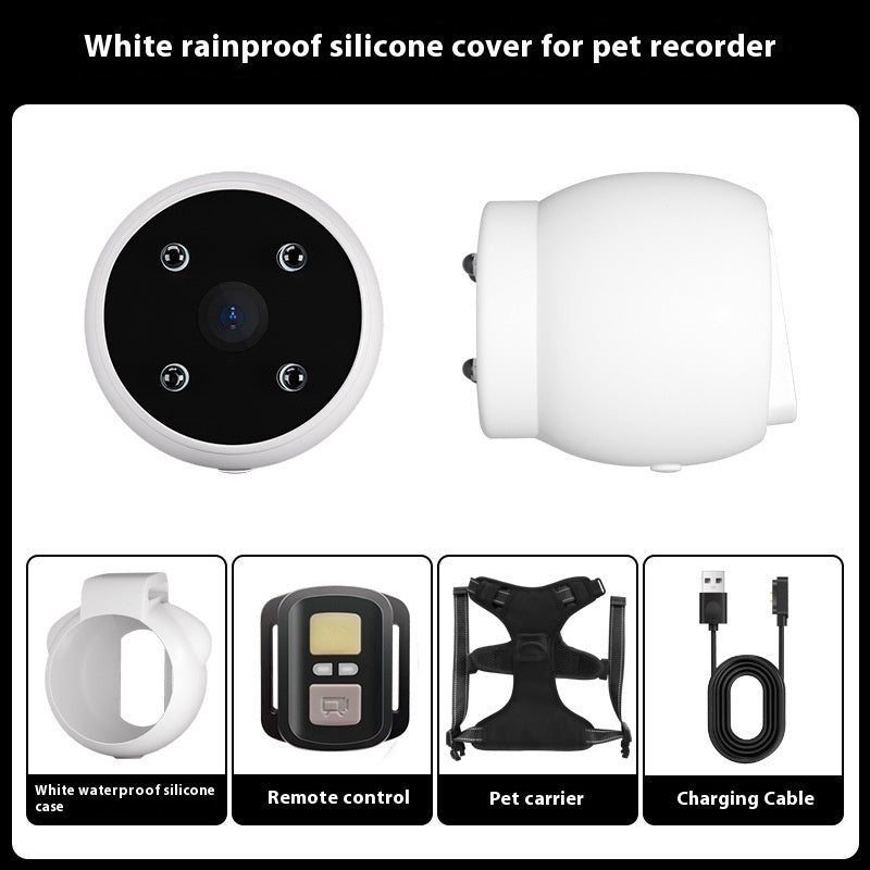 Pet Camera Recorder for Collar or Harness