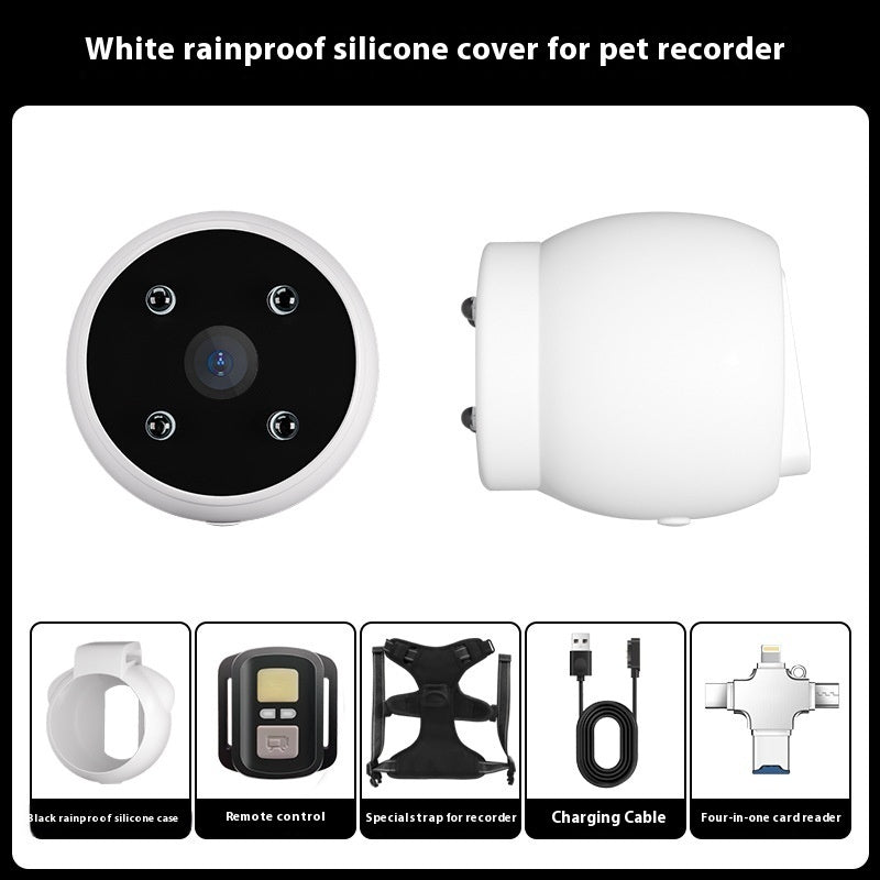 Pet Camera Recorder for Collar or Harness