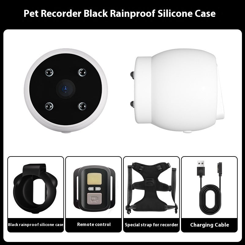 Pet Camera Recorder for Collar or Harness