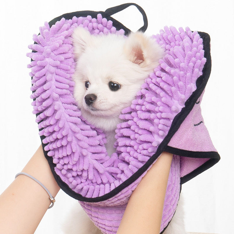 Super Absorbent Dog Microfiber Bathrobe
