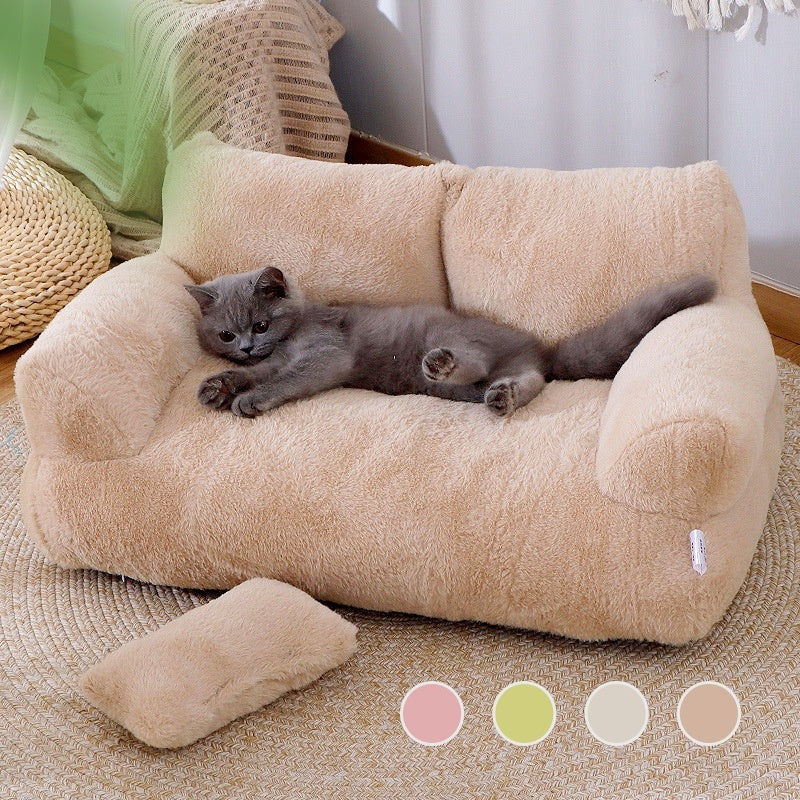 Luxury Plush Pet Sofa